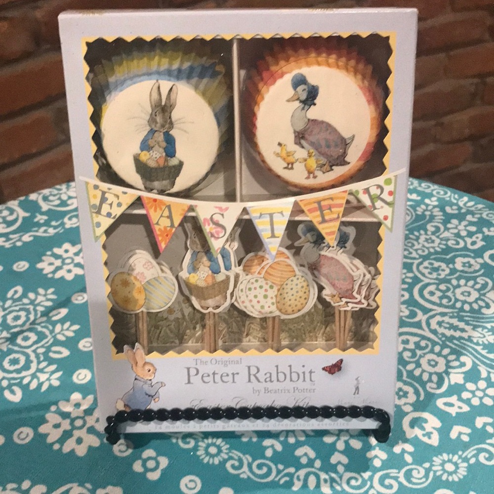 Meri Meri Peter Rabbit Easter Cupcake Decorations RARE